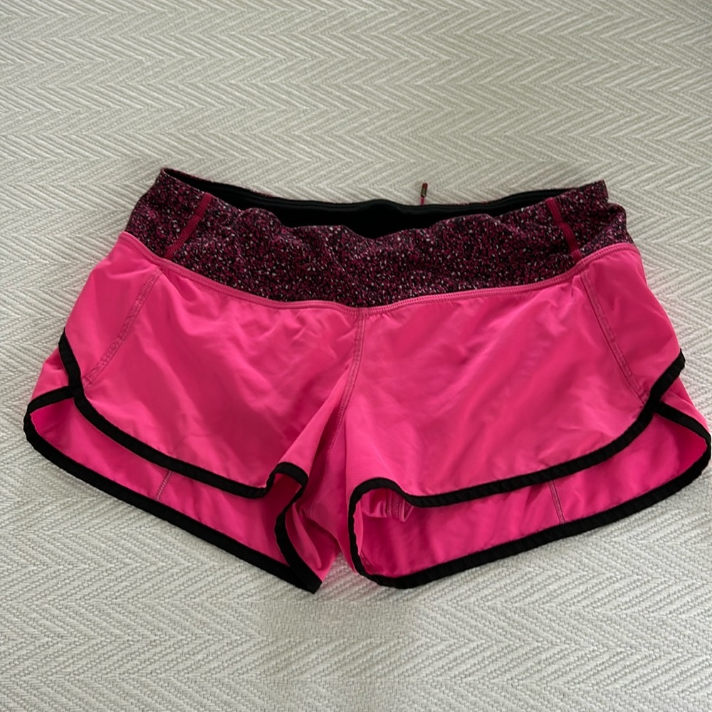 Lululemon speed shorts size 4